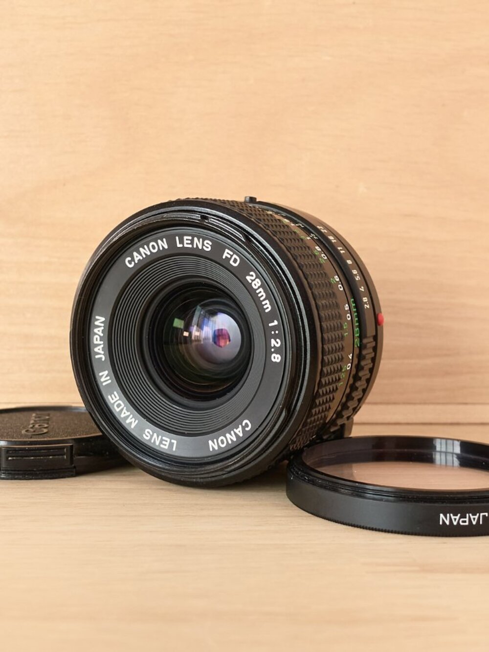 Canon FD 28mm f/2.8 Wide Angle Prime Lens FD Mount Film Camera Made in Japan
